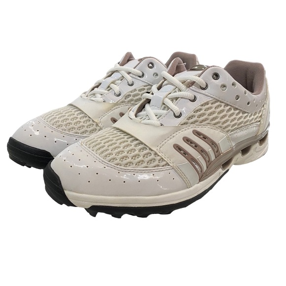 ADIDAS W CC TRADEWIND WOMEN GOLF Size 6.5 White Purple Women’s Golf Shoe Rubber - Picture 2 of 8